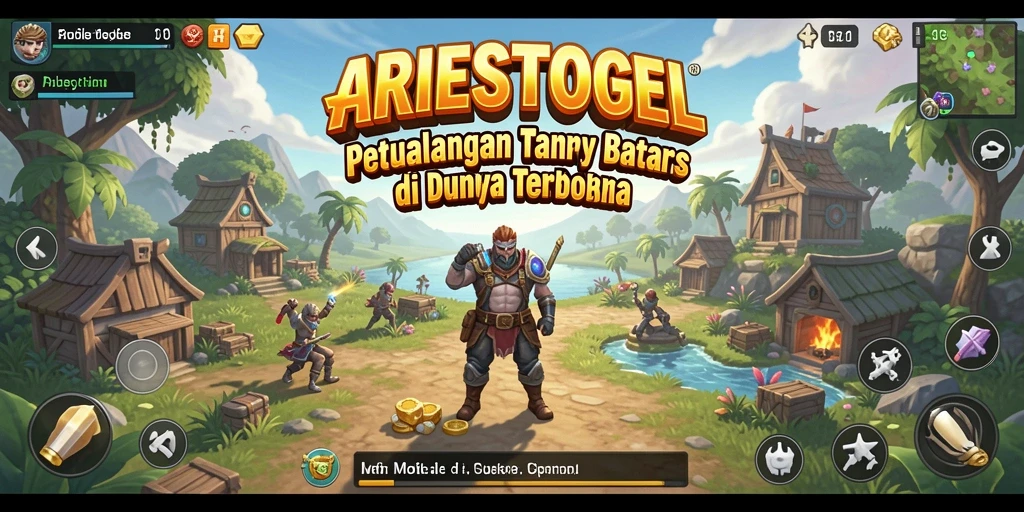 Tampilan memukau gameplay Open World ARIESTOGEL dengan detail yang luar biasa.