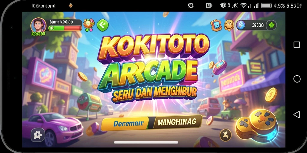 Gameplay seru KOKITOTO dengan berbagai level dan tantangan.