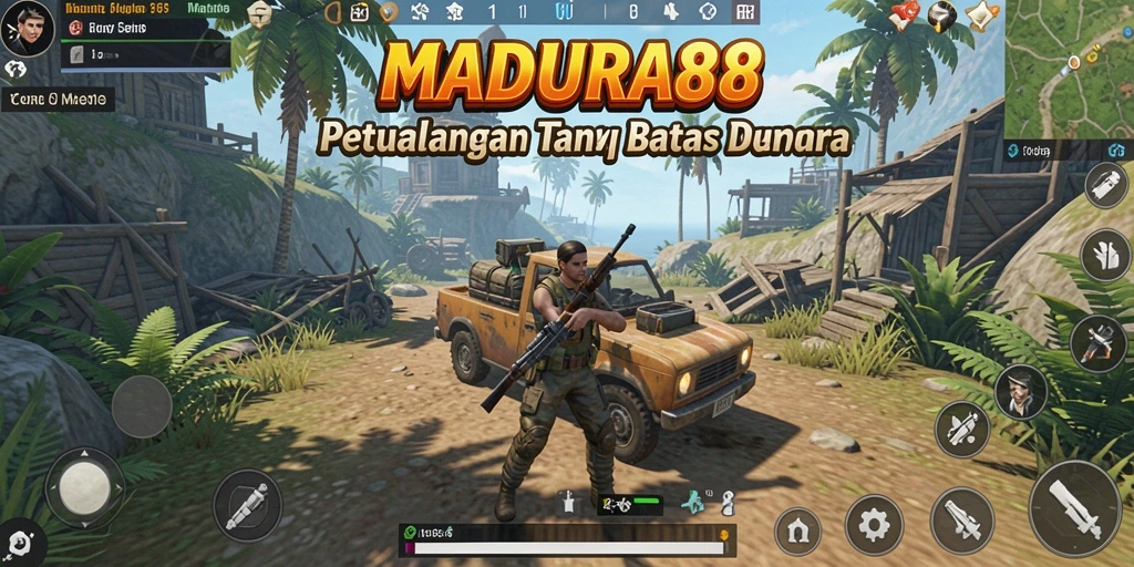 Gambaran gameplay Open World yang menakjubkan di MADURA88.