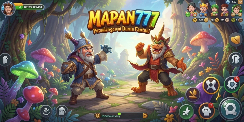 Gameplay menakjubkan di dunia petualangan yang kaya.