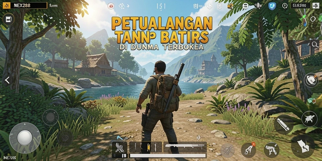 Tampilan menakjubkan dari gameplay Open World NEX288.