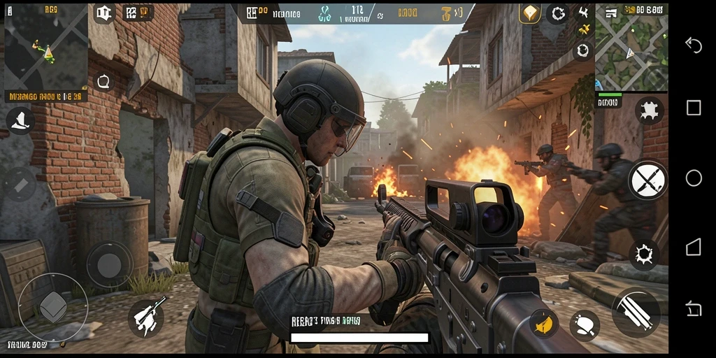 Tangkapan layar gameplay TPS yang mendebarkan dan penuh aksi.