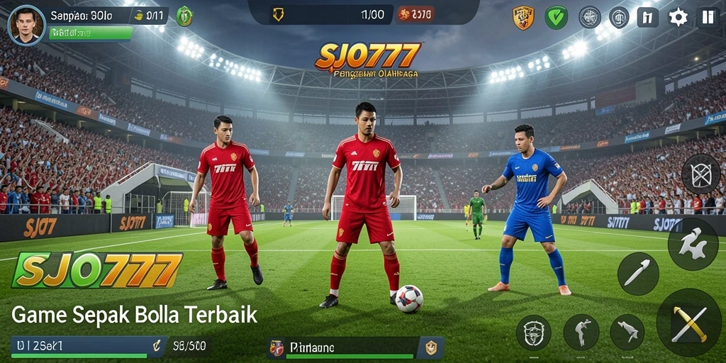 Gameplay SJO777 yang seru dan mengesankan dalam sepak bola.