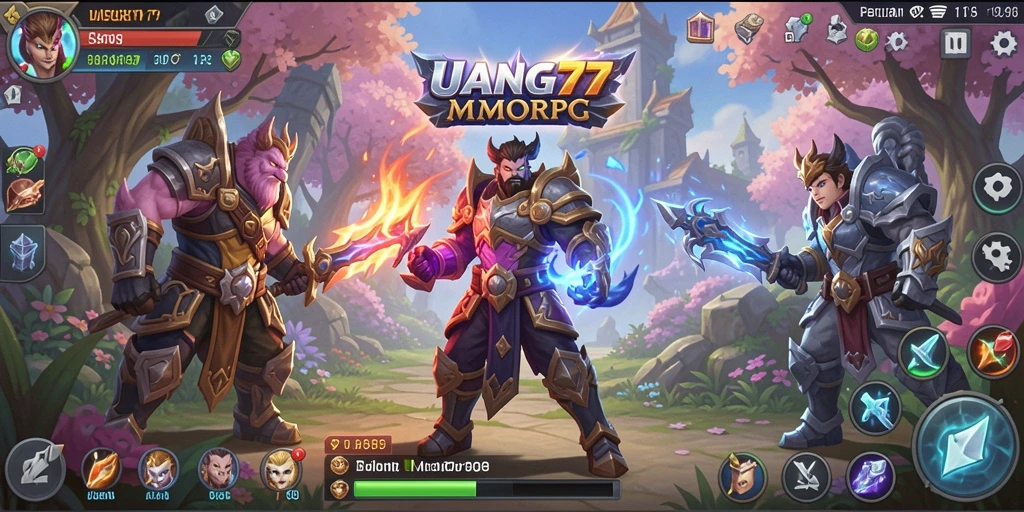Gameplay UANG77 yang mendalam dan penuh aksi dalam dunia MMORPG.